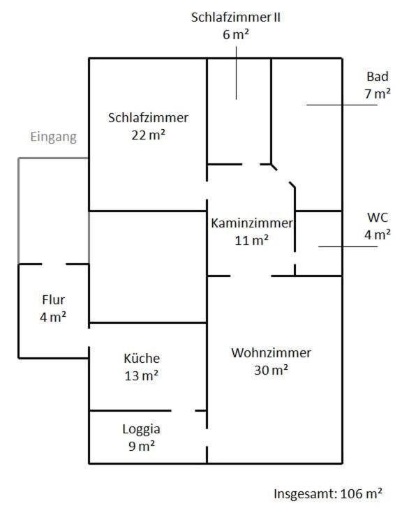 110 Qm Stadtvilla - Dem Tor Zum Harz